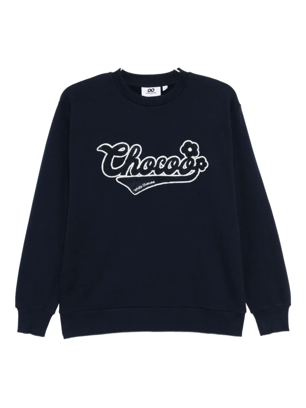 Chocoolate Logo-embroidered Sweatshirt In Black