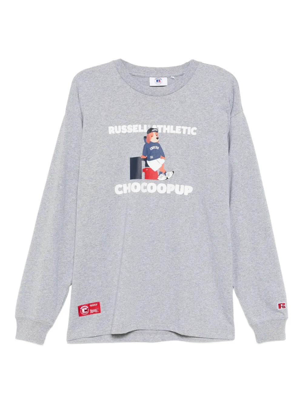 CHOCOOLATE playera de algodón con logo estampado | gris | Image 1