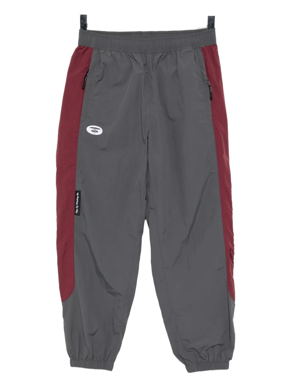 AAPE BY *A BATHING APE® Pantaloni con logo - Grigio