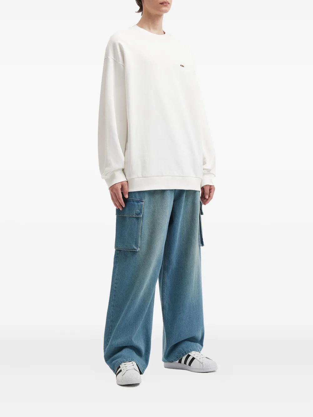 aftermaths embroidered-triangle sweatshirt | Sweatshirts | Image 2