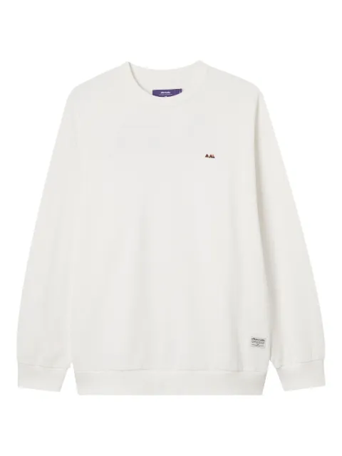 aftermaths embroidered-triangle sweatshirt