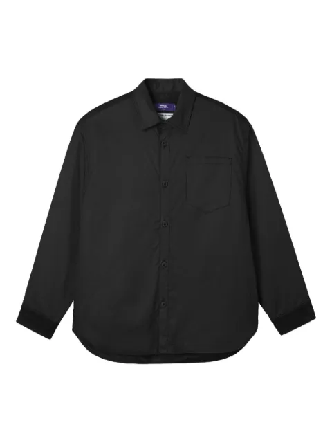 aftermaths corduroy-panel shirt