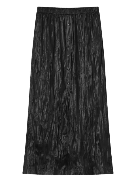 b+ab button-embellishment A-line maxi skirt