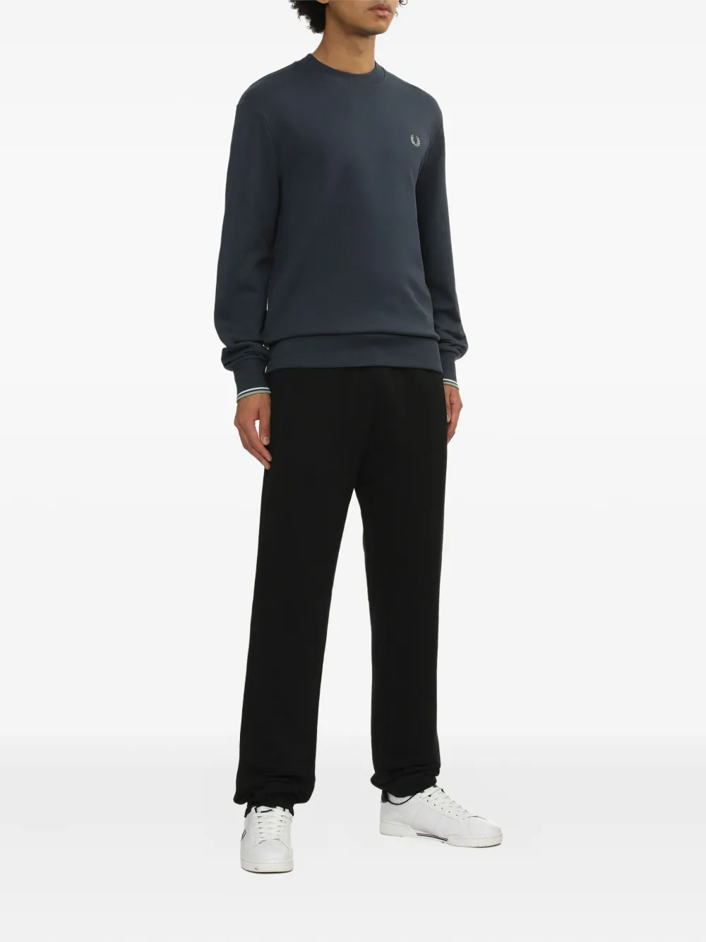 Fred Perry crew-neck sweatshirt - Blauw