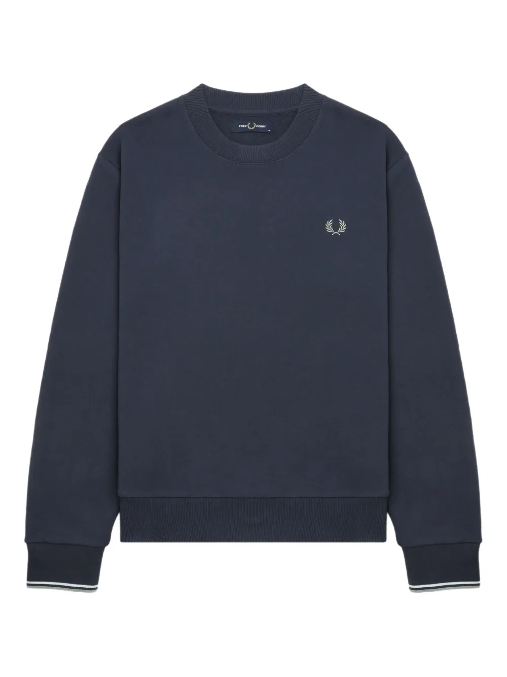 Fred Perry Crew-neck Sweatshirt In Blue