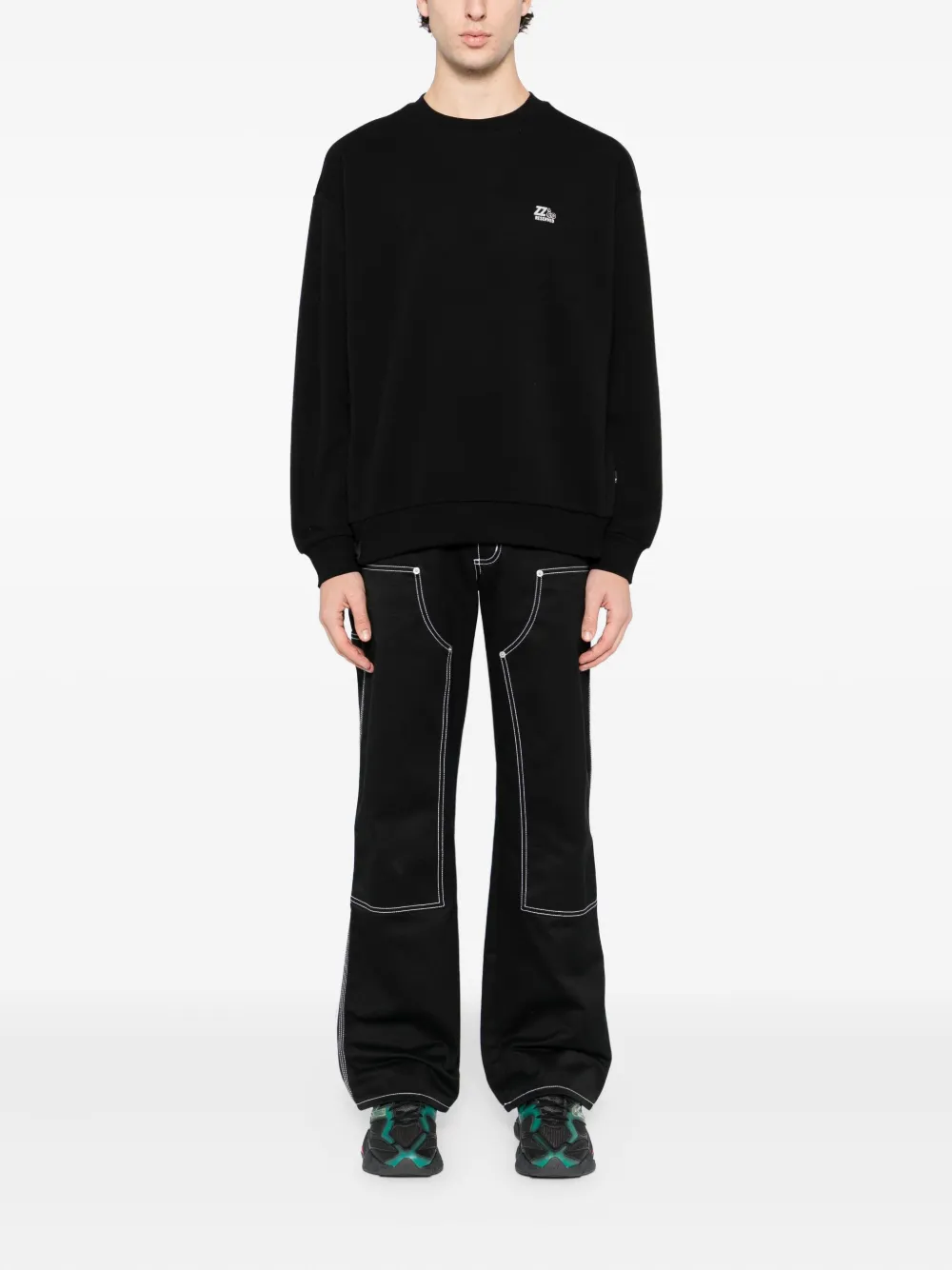 izzue sudadera con logo estampado | Sudaderas | Image 2