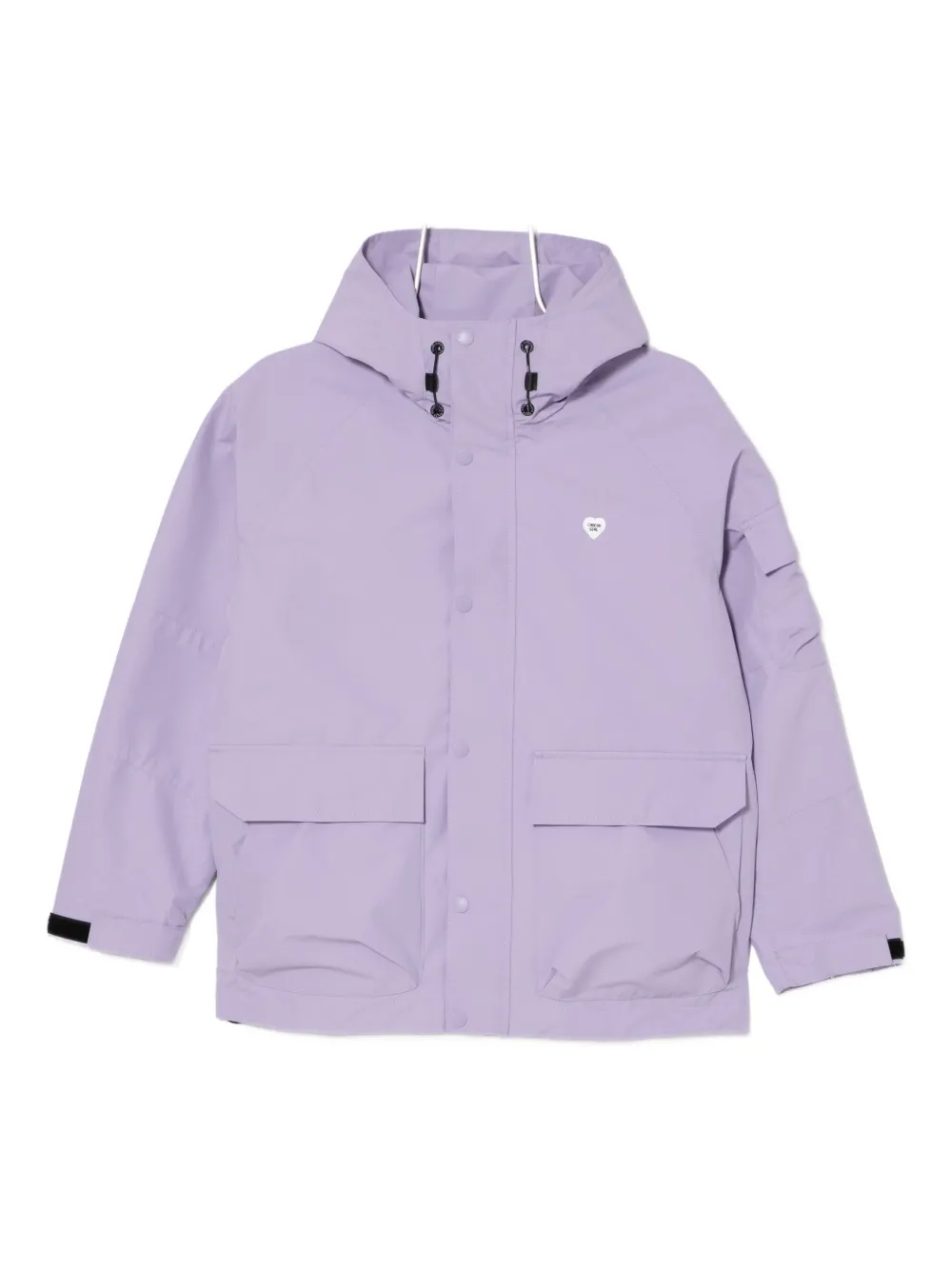 Chocoolate Logo-embossed Jacket In Blue