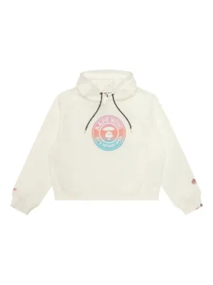 Doublet Farmes Magazine Cover Printed Hoodie | White | FARFETCH