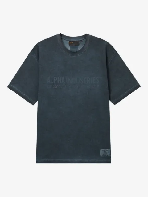 Alpha Industries logo-print crew-neck T-shirt