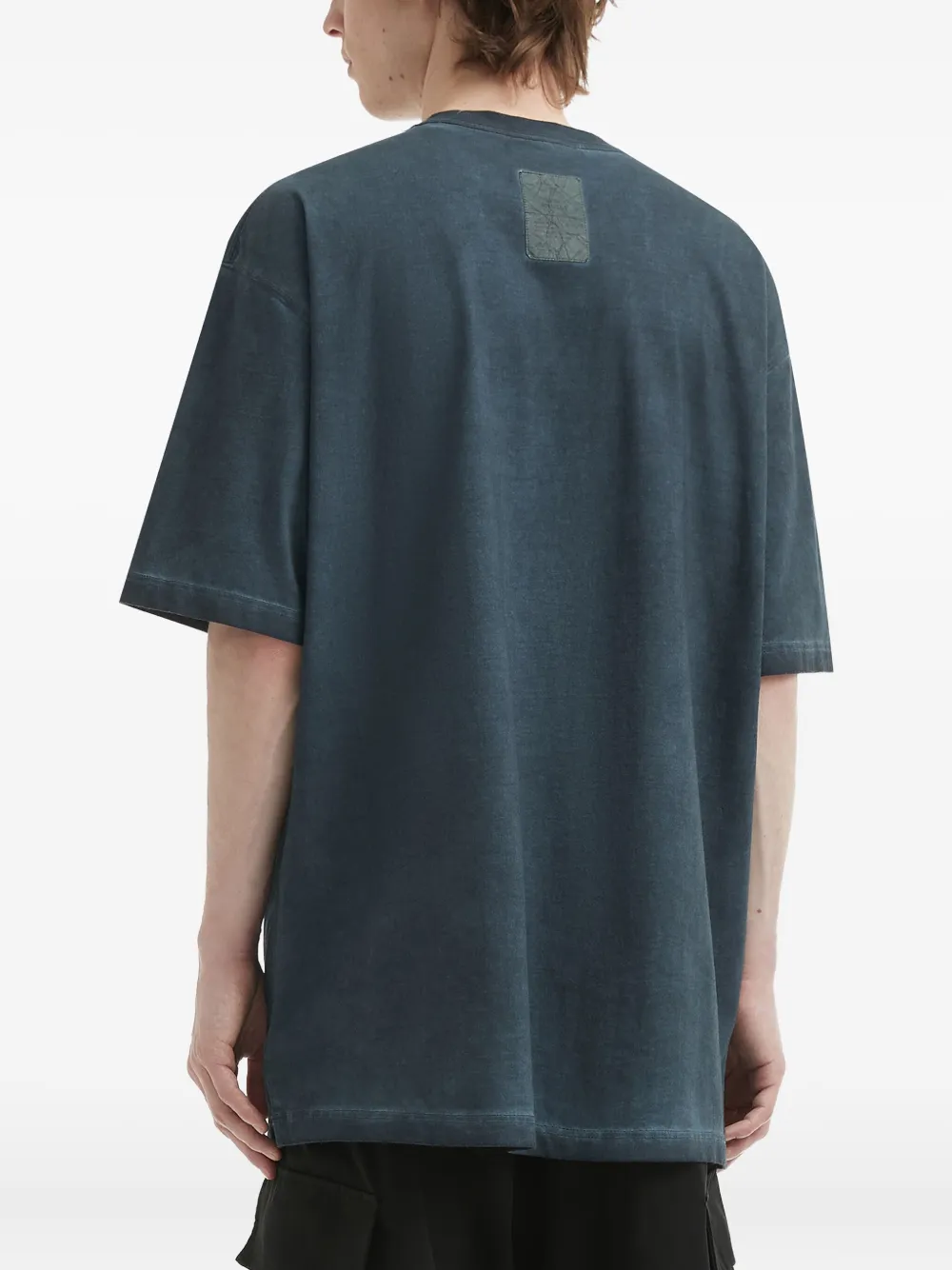 Alpha Industries T-shirt met logoprint met ronde hals Blauw