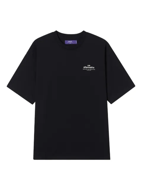 aftermaths プリント Tシャツ