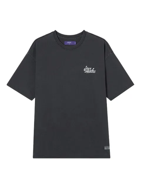 aftermaths fox-embroidered cotton T-shirt