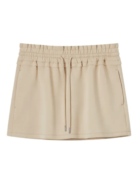 b+ab ruffle-detail mini skirt