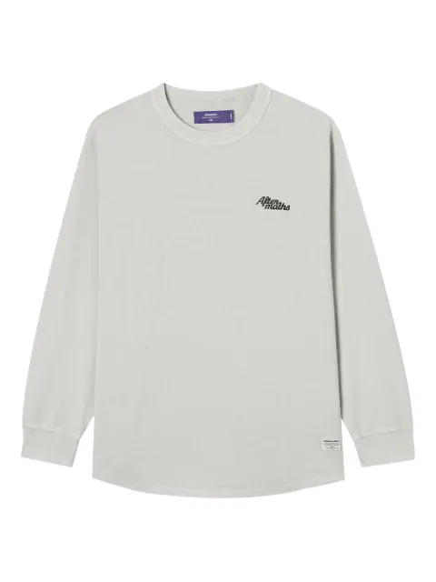 aftermaths ロゴ ロングTシャツ