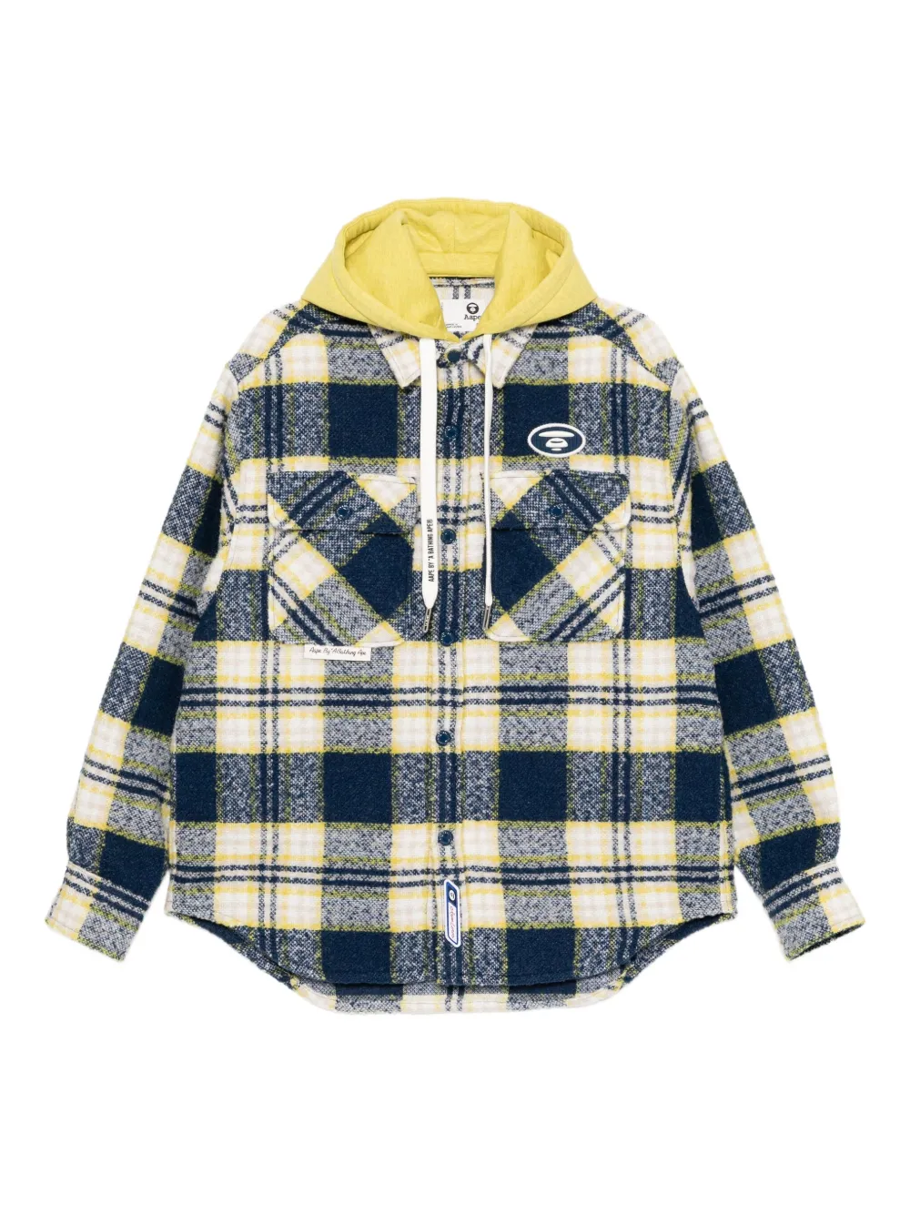 AAPE BY *A BATHING APE® جاكيت مطرز بشعار الماركة | أزرق | Image 1