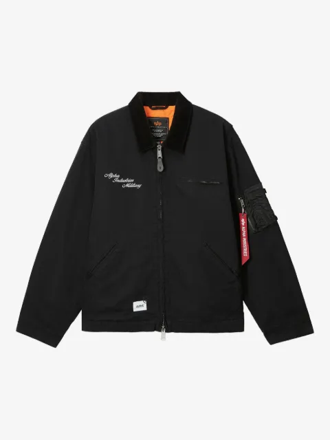 Alpha Industries embroidered pocket jacket