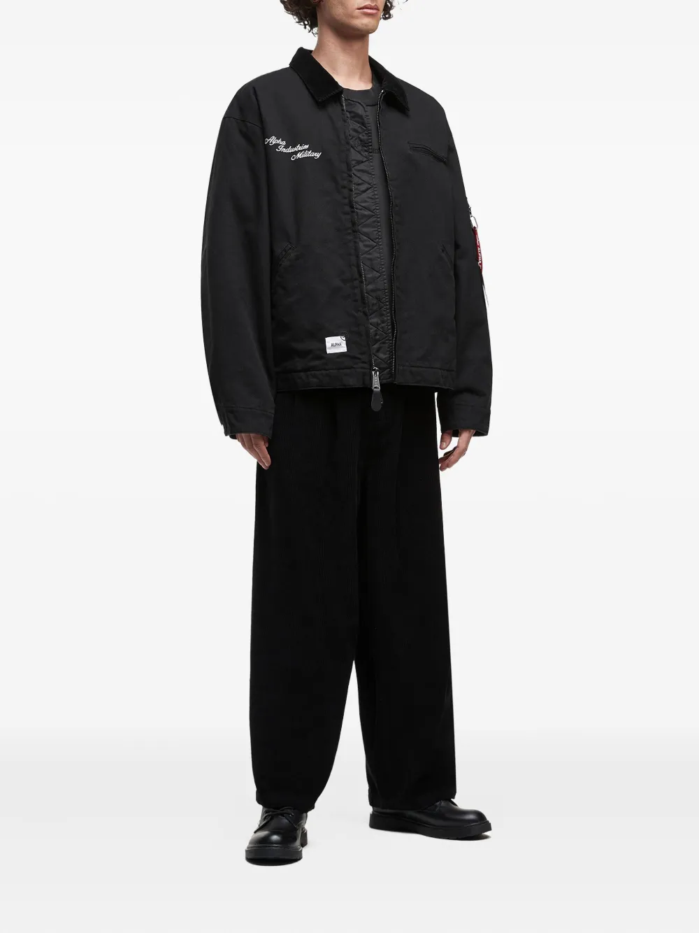 Alpha Industries embroidered pocket jacket | Bomber Jackets | Image 2