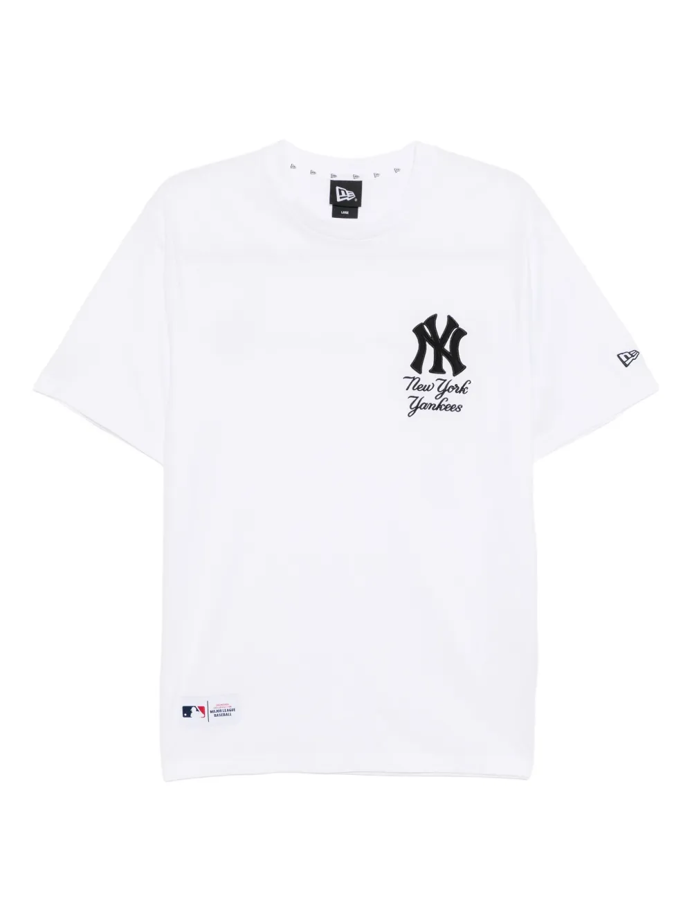 NEW ERA CAP logo-embroidered T-shirt | White | Image 1