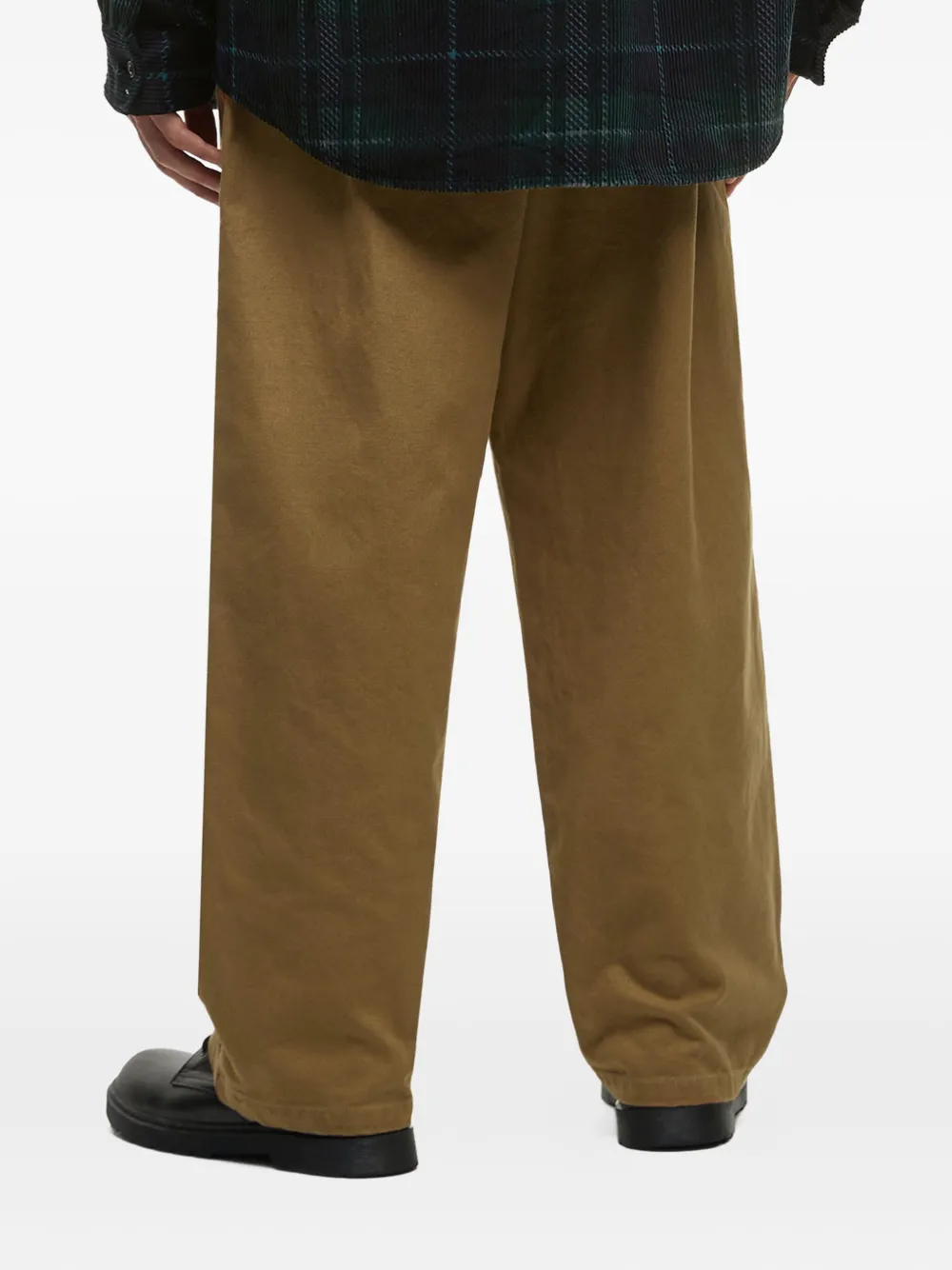 Alpha Industries Straight broek met logopatch Beige