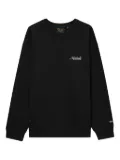 Alpha Industries tiger-print crew-neck sweatshirt - Black