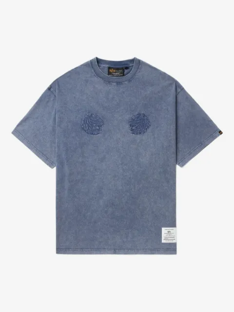 Alpha Industries embroidered-detail crew-neck T-shirt