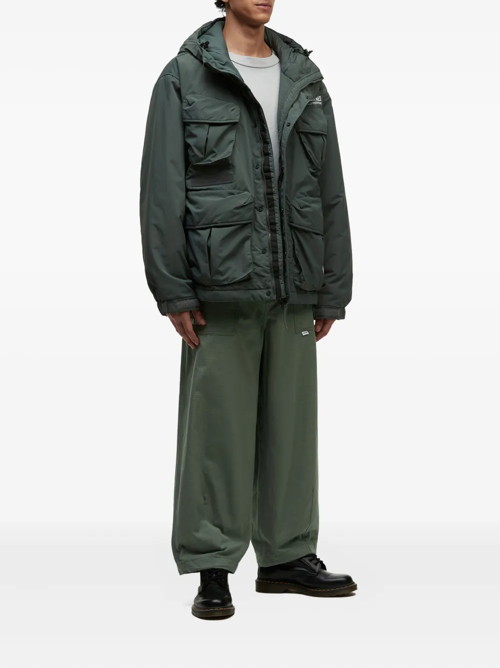 Alpha Industries hooded multi-pocket jacket | Down Jackets | Image 2