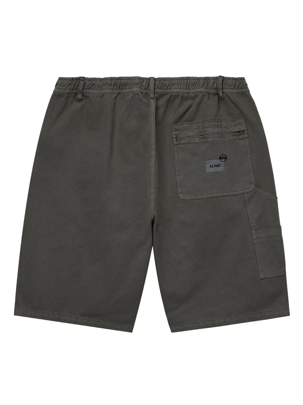 Alpha Industries Cargo shorts met patch Grijs