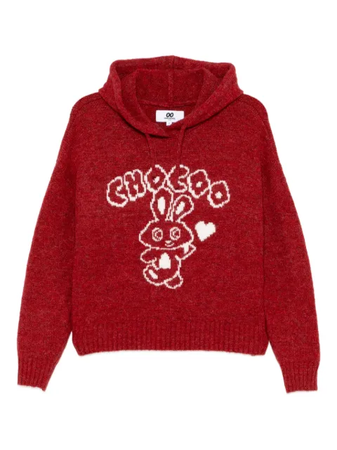 CHOCOOLATE hoodie con estampado gráfico