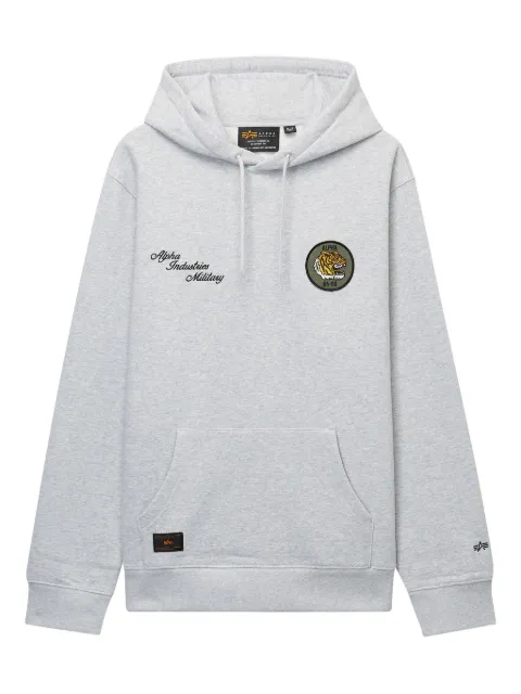 Alpha Industries embroidered-logo hoodie