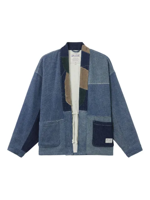 aftermaths patchwork denim jacket