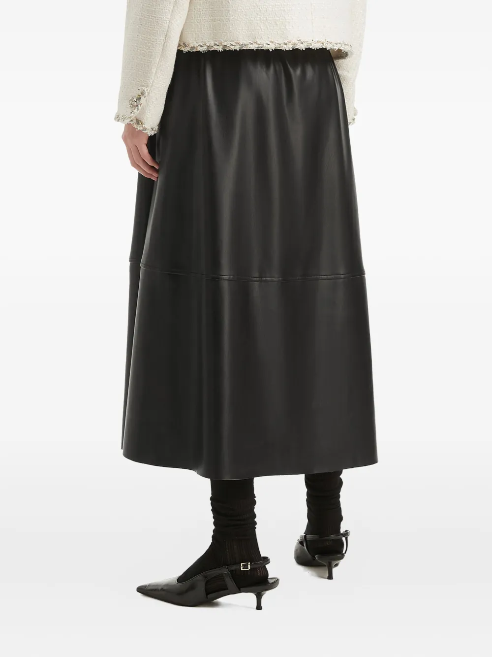 B+ab A-line Midi Skirt In Multi