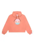 AAPE BY *A BATHING APE® logo-print hoodie - Pink