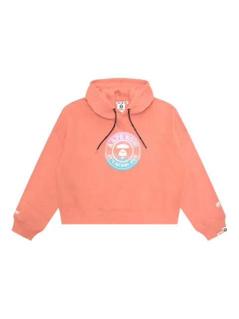 AAPE BY *A BATHING APE® logo-print hoodie