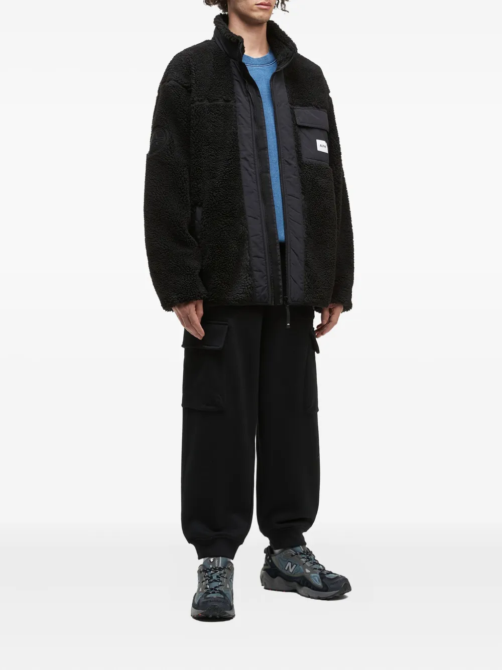 Alpha Industries Patch-pocket Jacket In Black