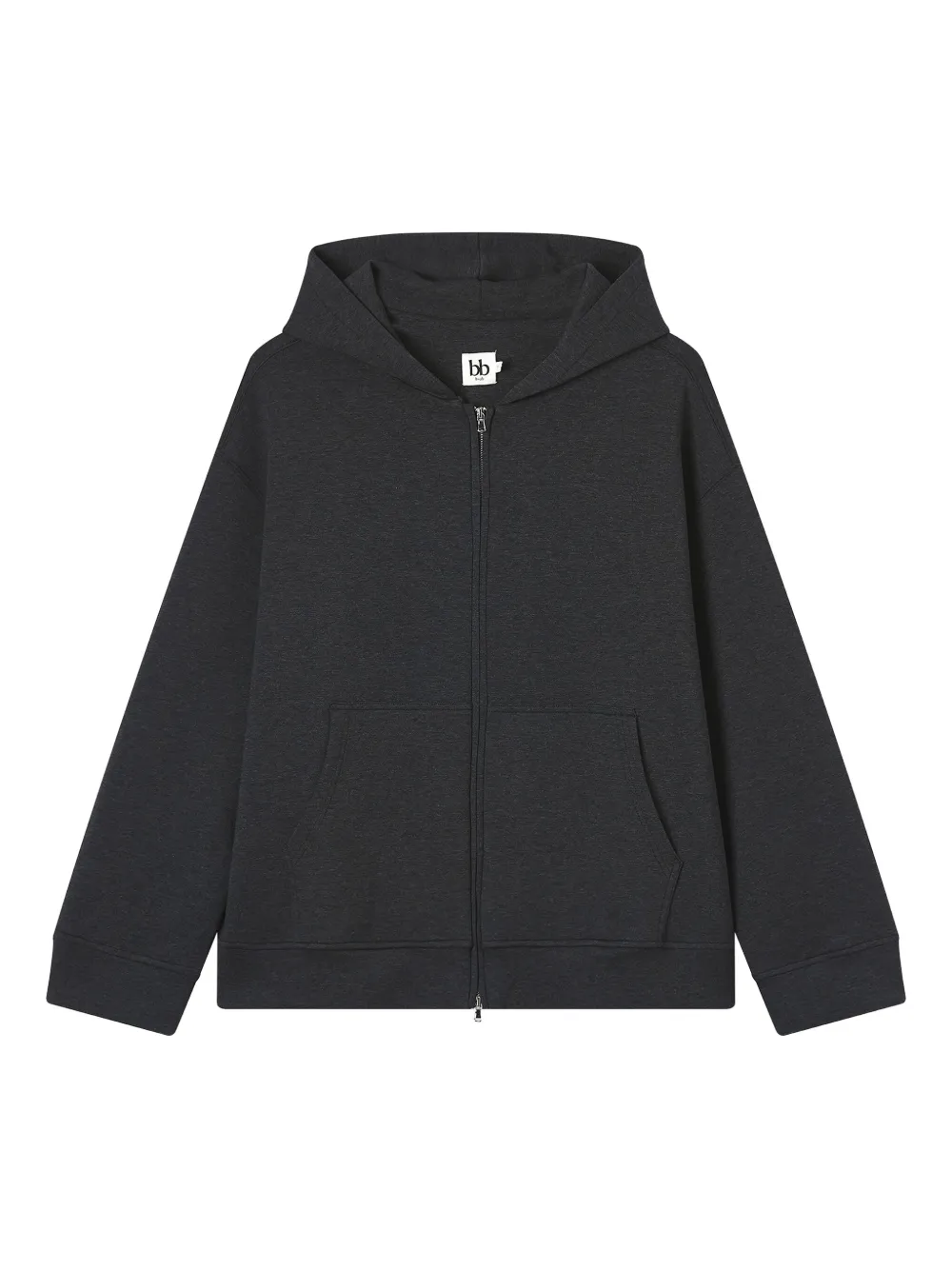 b+ab ジップアップ パーカー - グレー b+ab ジップアップ パーカー - グレー