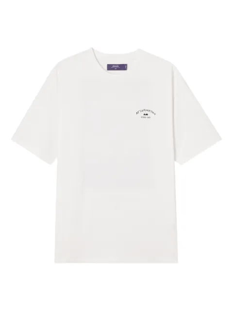 aftermaths graphic-print cotton T-shirt