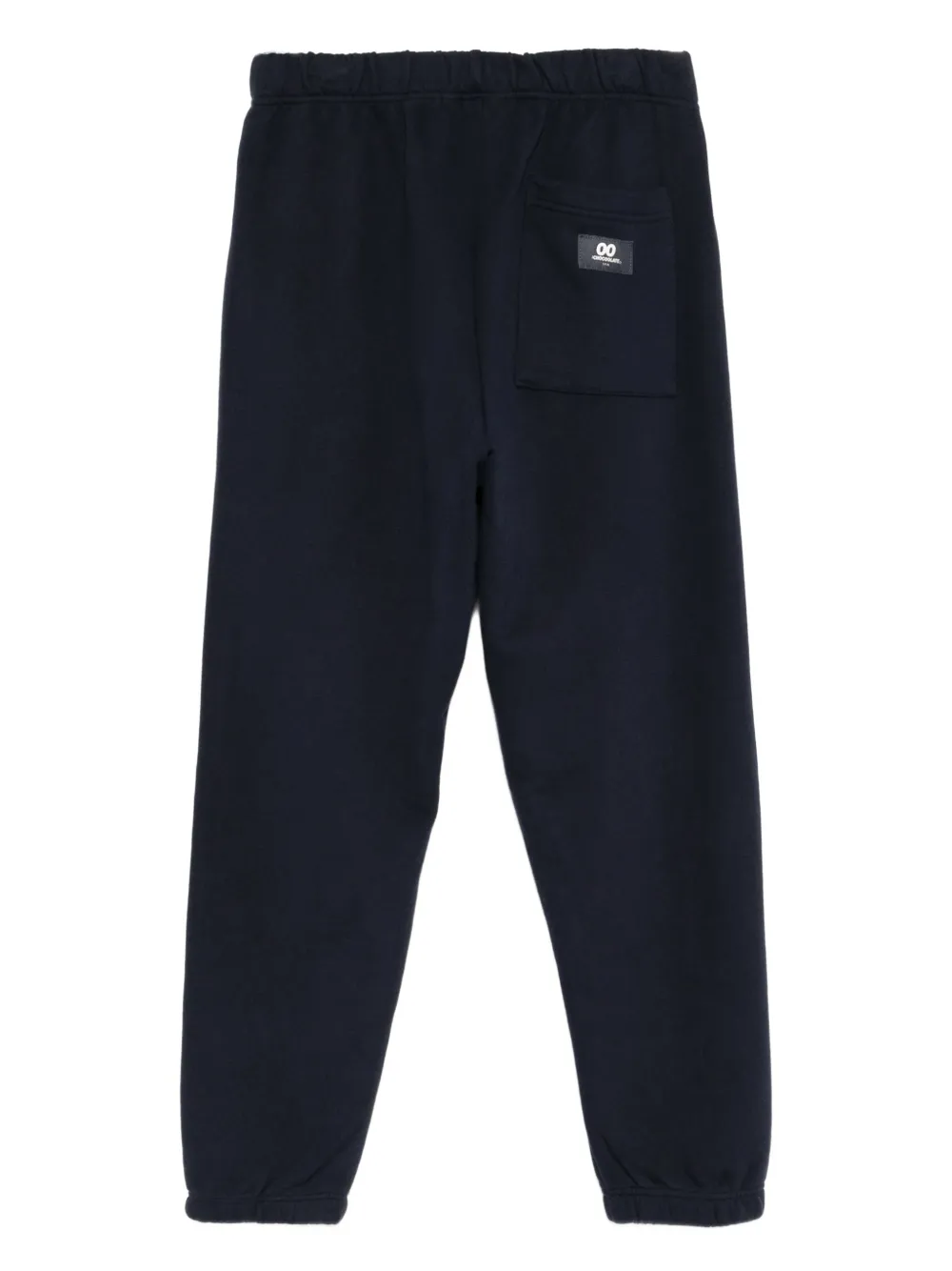 CHOCOOLATE Broek met logopatch - Blauw
