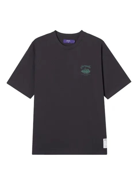 aftermaths mountain-graphic T-shirt