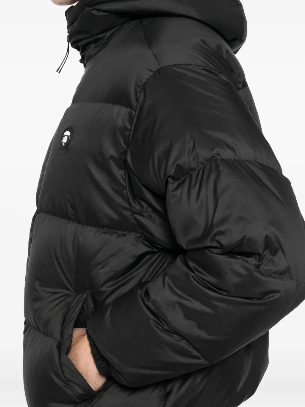 AAPE BY *A BATHING APE Jack met logopatch Zwart