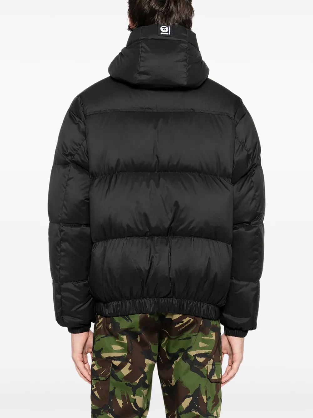AAPE BY *A BATHING APE Jack met logopatch Zwart
