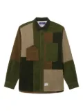 aftermaths patchwork corduroy shirt - Neutrals