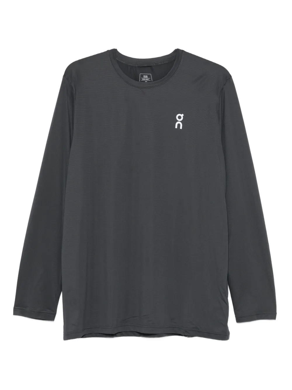On Running logo-print T-shirt - グレー On Running logo-print T-shirt - グレー