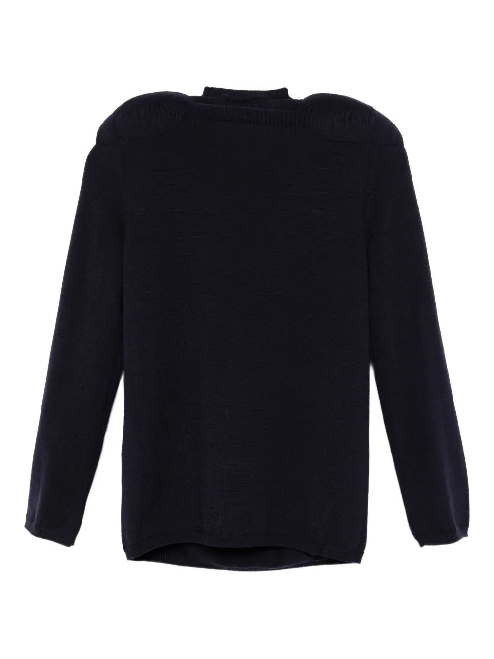Comme Des Garçons exaggerated-shoulder wool jumper | Knitted Sweaters | Image 2