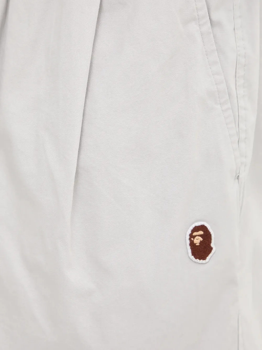 A BATHING APE One Point Ctn shorts met trekkoord Grijs