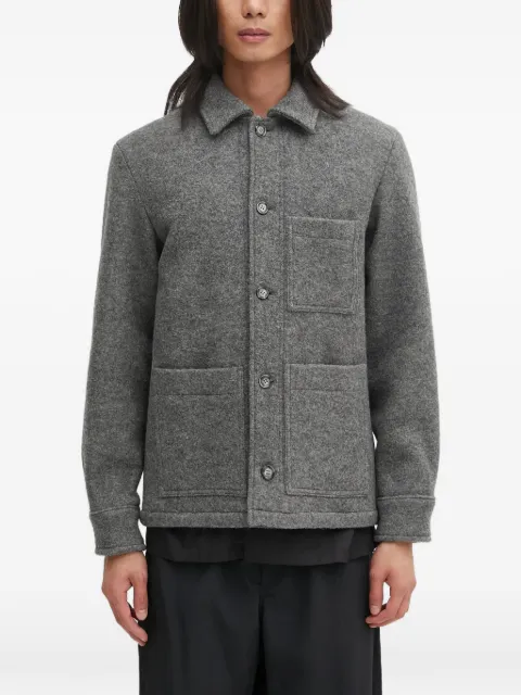 A.P.C. sobrecamisa con cierre con botones