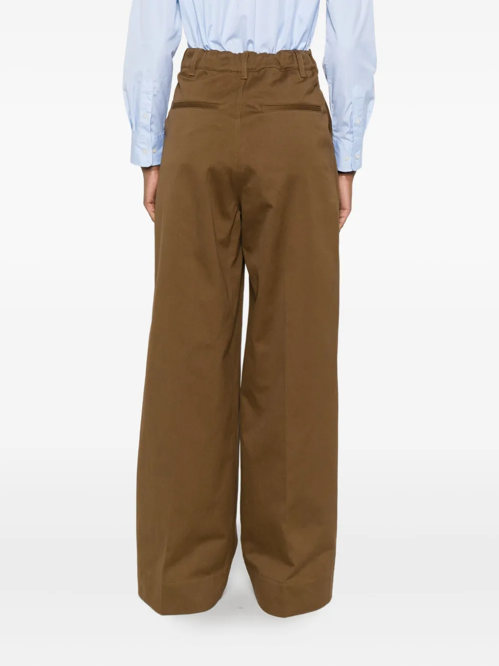 Soeur Pleated Trousers In Brown