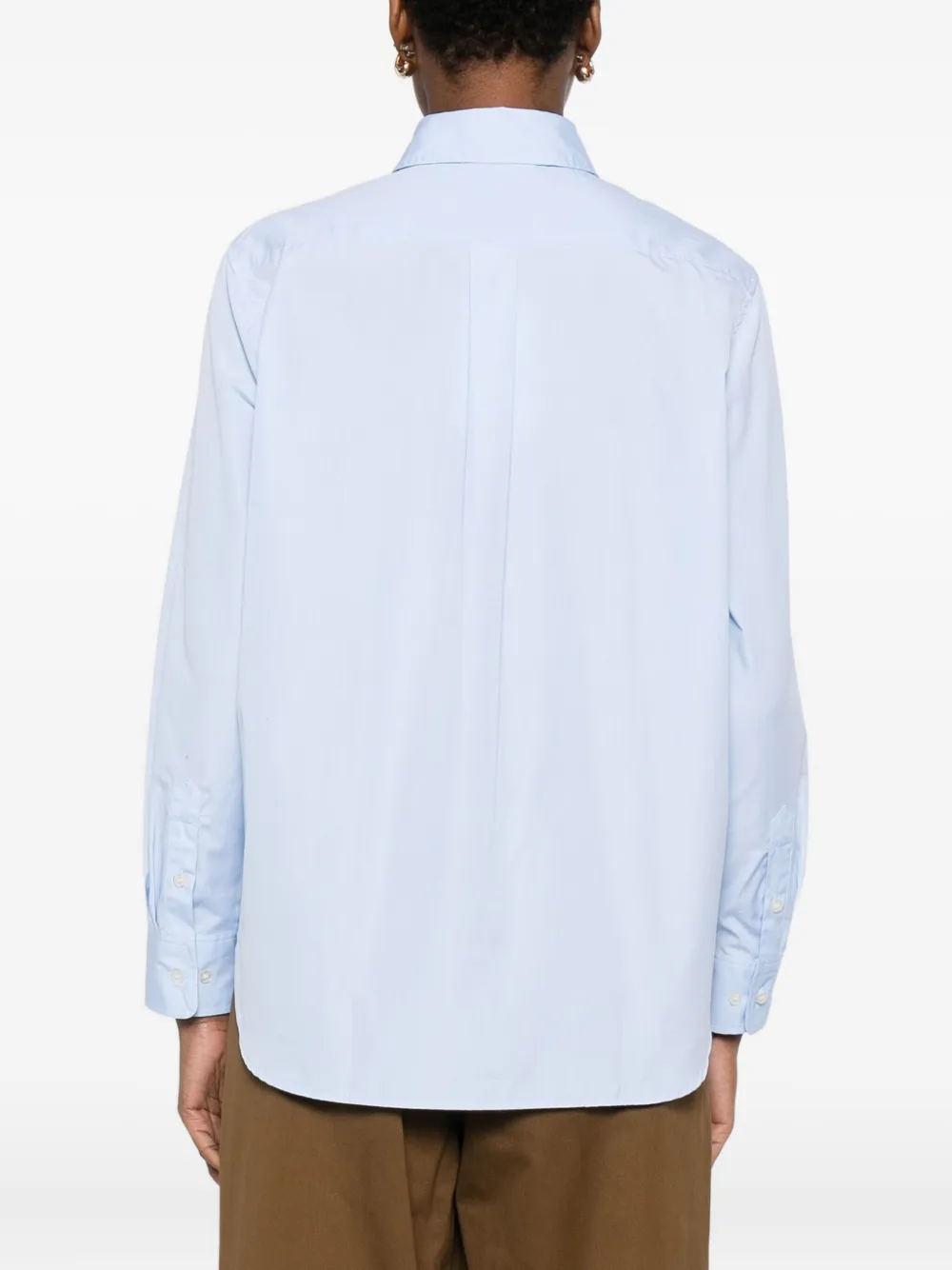 Soeur Blouse verfraaid met saffier Blauw