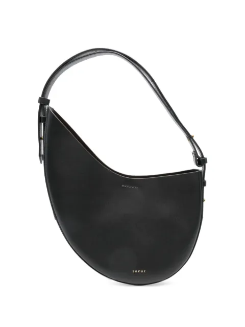 Soeur crescent leather shoulder bag
