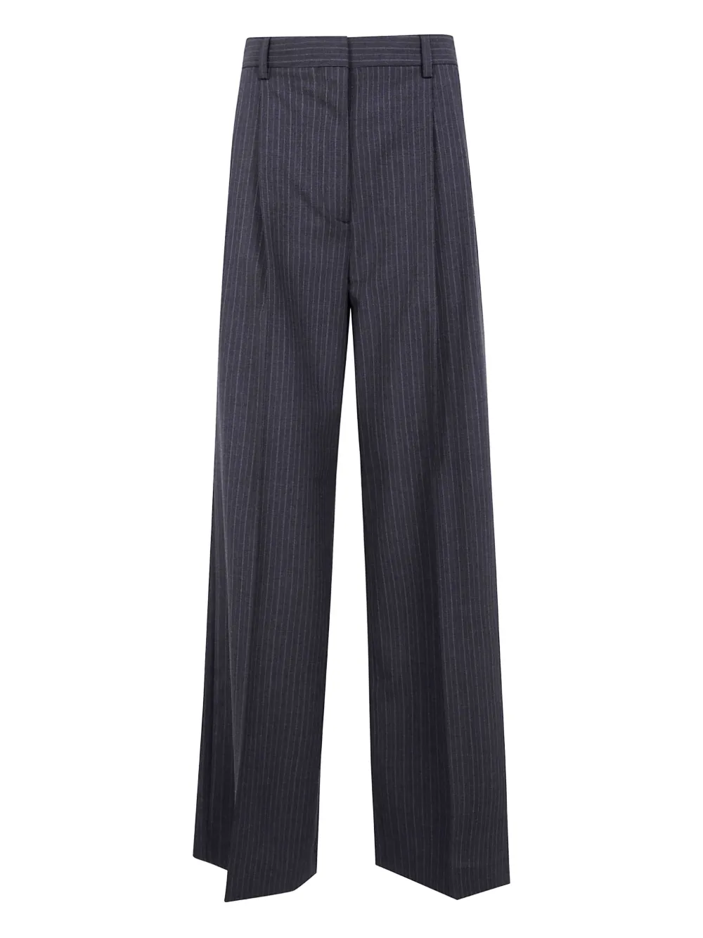 Filippa K Darcey pinstripe pleated trousers | Grey | Image 1