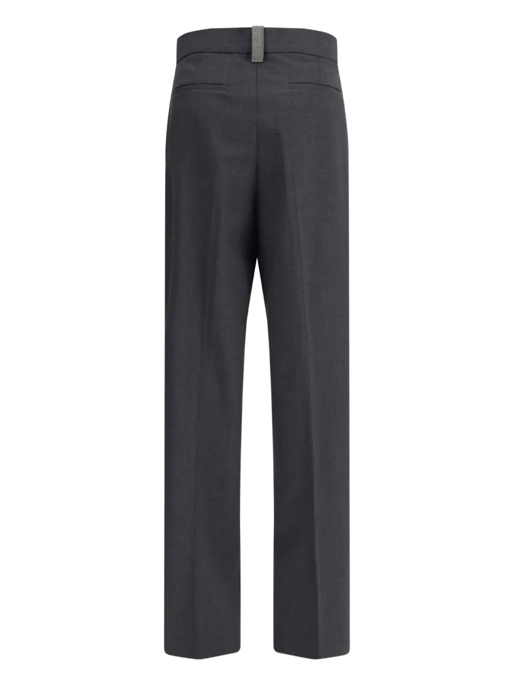 Fabiana Filippi pleated front trousers - Grijs